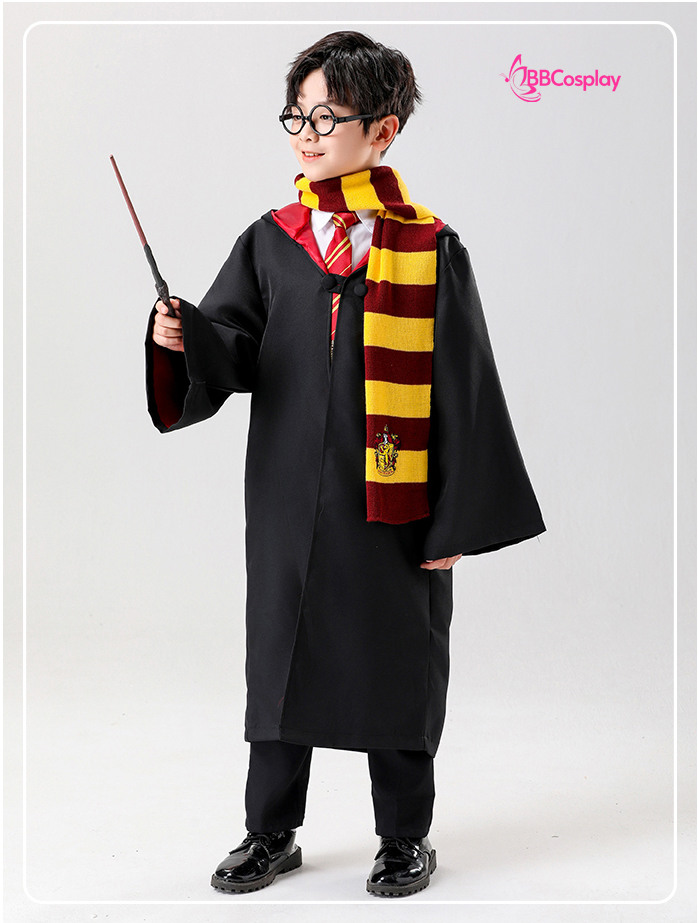 Trọn Bộ Đồng Phục 6 Món Trường Hogwarts - Phù Thuỷ Tập Sự