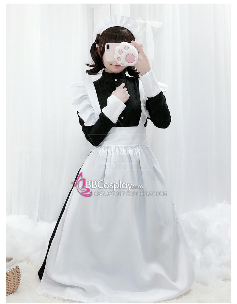 Đầm Maid Bigsize - Đầm Maid Cho Nam