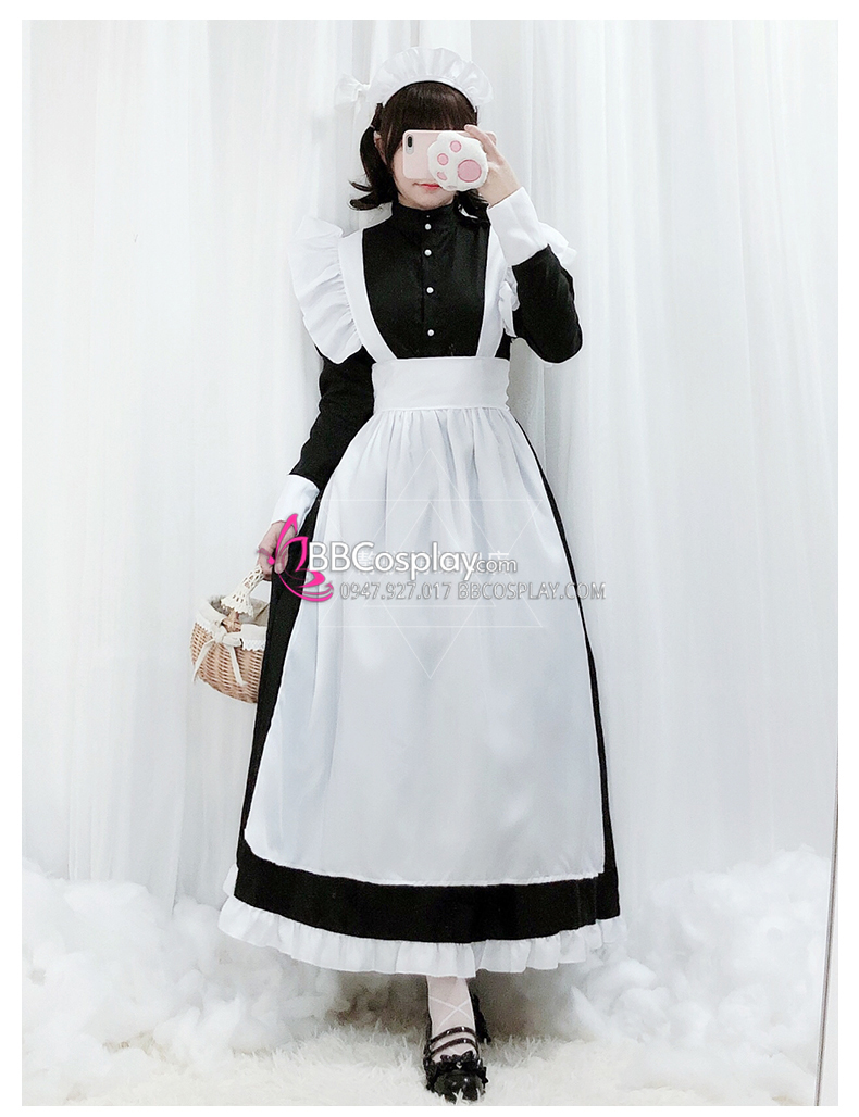 Đầm Maid Bigsize - Đầm Maid Cho Nam