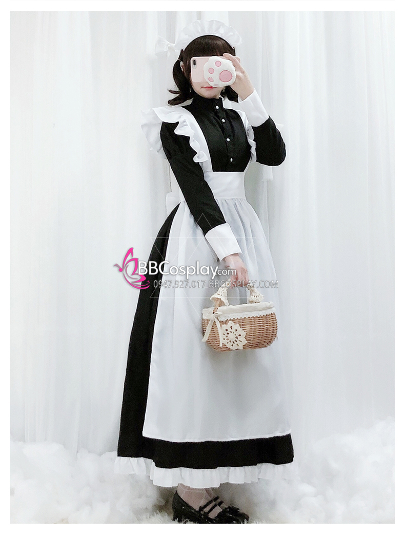 Đầm Maid Bigsize - Đầm Maid Cho Nam