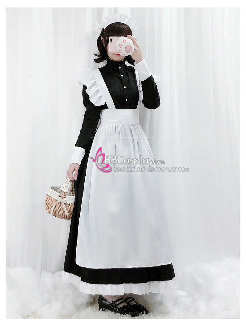 Đầm Maid Bigsize - Đầm Maid Cho Nam