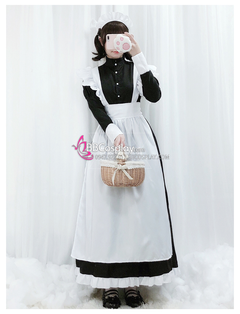 Đầm Maid Bigsize - Đầm Maid Cho Nam