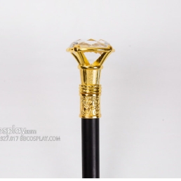 Gậy Quý Tộc Kim Cương Trắng Thân Vàng