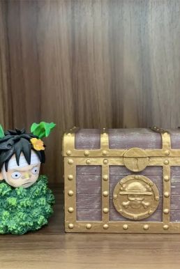 Mô Hình Figure One Piece Grass Luffy Funny Childhood 12Cm
