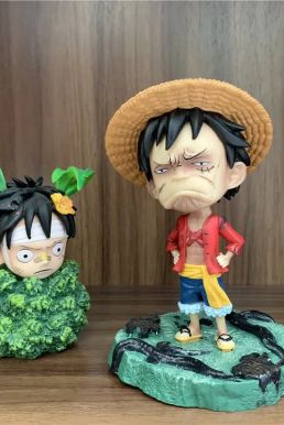 Mô Hình Figure One Piece Grass Luffy Funny Childhood 12Cm