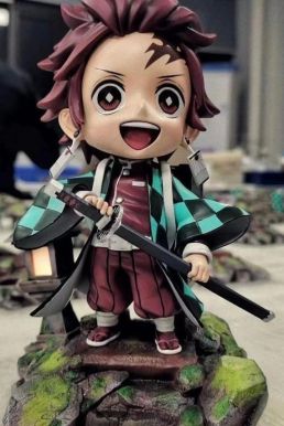 Mô Hình Figure Kamado Tanjiro Chibi - Kimetsu No Yaiba