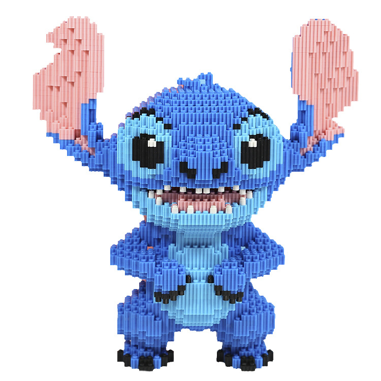 Mô Hình Lego Stitch - Lilo & Stitch Đứng