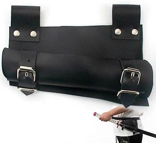 Thắt Lưng Đeo Kiếm - Đai Da Đeo Kiếm - Thắt Lưng Gắn Bao Kiếm Loại 1 Kiếm Cao Cấp Màu Đen