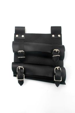 Thắt Lưng Đeo Kiếm - Đai Da Đeo Kiếm - Thắt Lưng Gắn Bao Kiếm Loại 2 Kiếm Cao Cấp Màu Đen