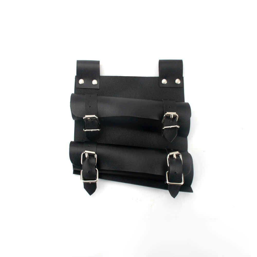 Thắt Lưng Đeo Kiếm - Đai Da Đeo Kiếm - Thắt Lưng Gắn Bao Kiếm Loại 2 Kiếm Cao Cấp Màu Đen