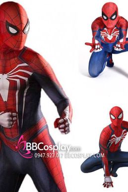 Trang Phục Người Nhện Viền Trắng