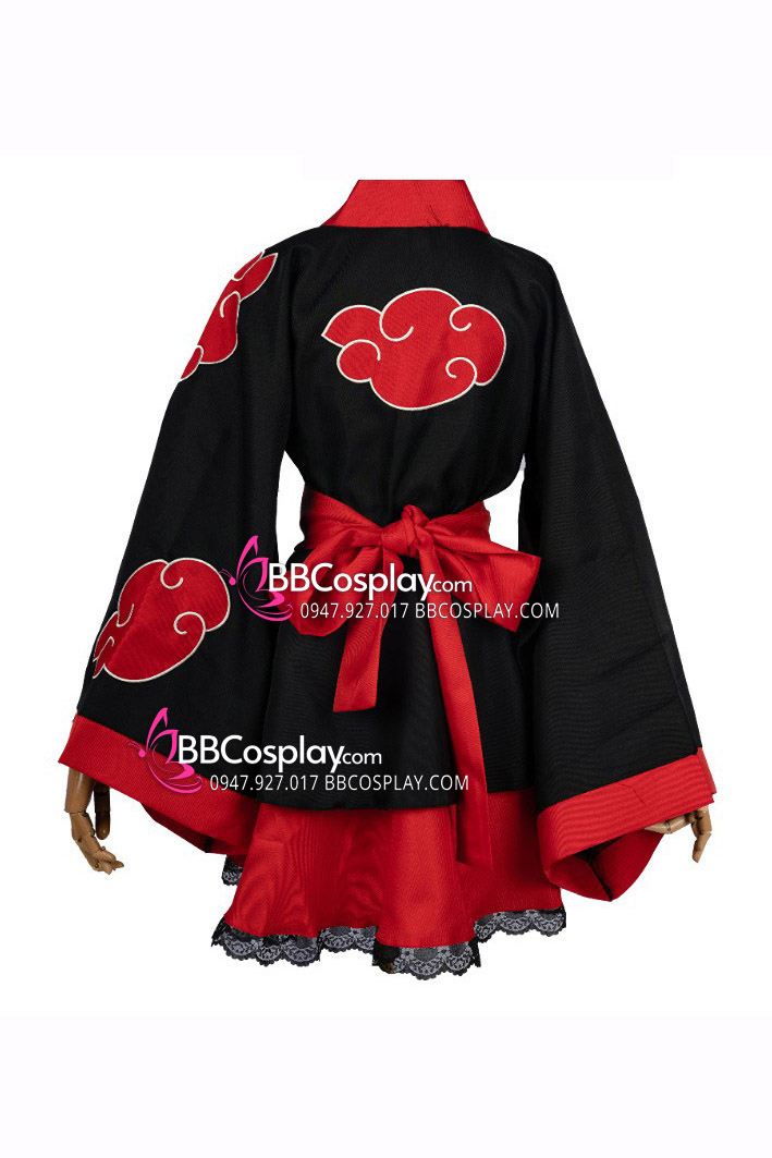 Váy Cosplay Akatsuki Nữ