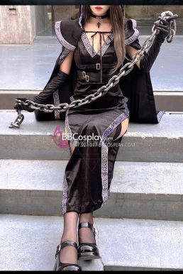 Halloween Trang Phục Phù Thuỷ Urban Warlock Quyền Lực