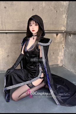 Halloween Trang Phục Phù Thuỷ Urban Warlock Quyền Lực