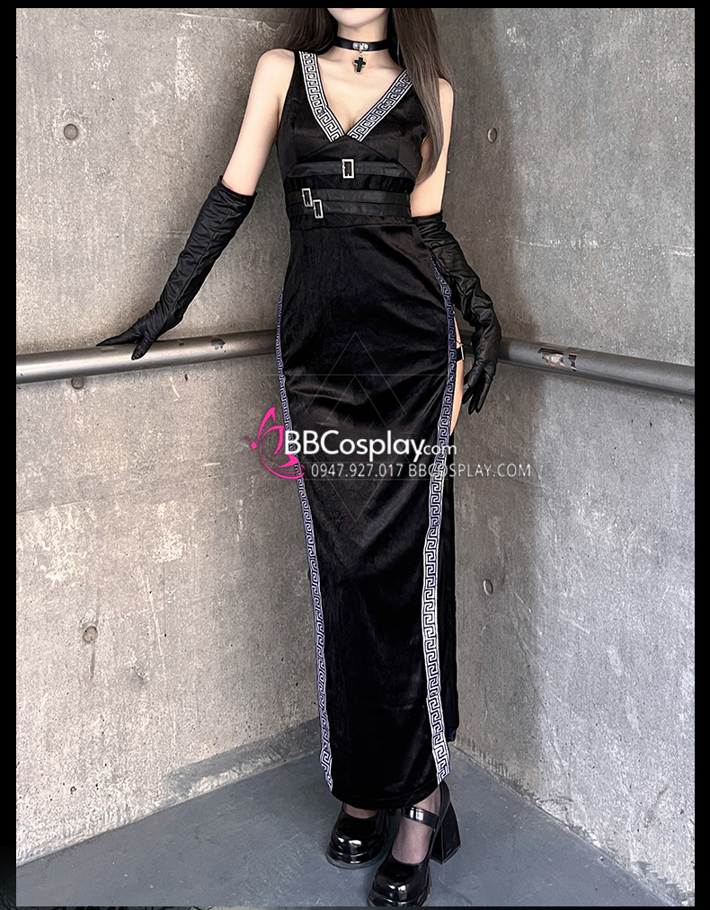 Halloween Trang Phục Phù Thuỷ Urban Warlock Quyền Lực
