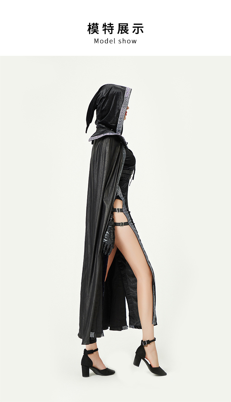 Halloween Trang Phục Phù Thuỷ Urban Warlock Quyền Lực