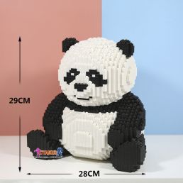 Mô Hình Lắp Ráp Lego Panda Dễ Thương Loại Lớn