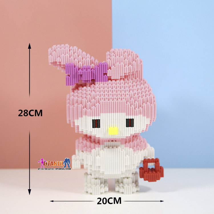 Mô Hình Lắp Ráp Lego Bunny Dễ Thương Loại Lớn