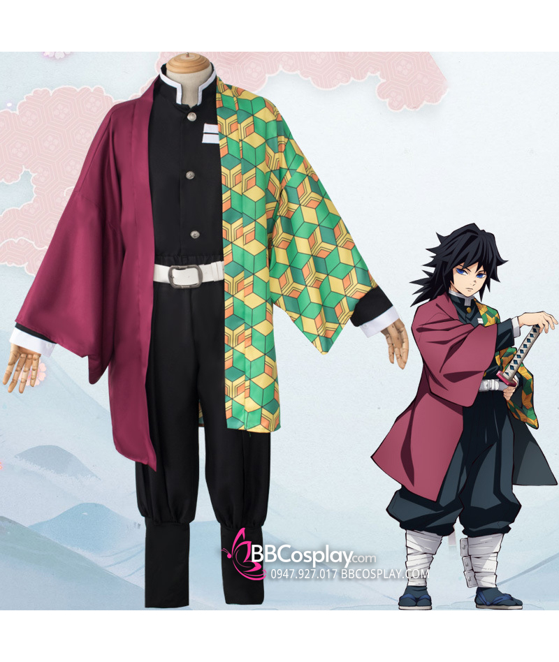 Đồ Cosplay Tomioka Giyuu - Kimetsu No Yaiba