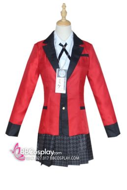 Đồ Cosplay Yumeko Jabami Trong Kakegurui (Học Viện Đỏ Đen)