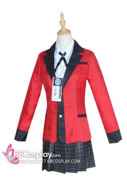 Đồ Cosplay Yumeko Jabami Trong Kakegurui (Học Viện Đỏ Đen)