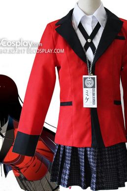 Đồ Cosplay Yumeko Jabami Trong Kakegurui (Học Viện Đỏ Đen)