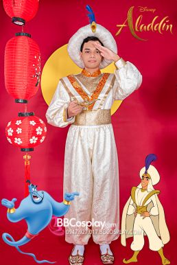 Trang Phục Hoàng Tử Aladdin Hàng Shop May