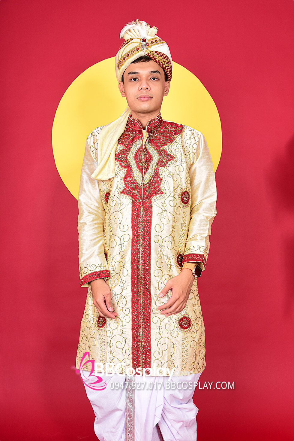 Trang Phục Truyền Thống Ấn Độ Kurta Golden