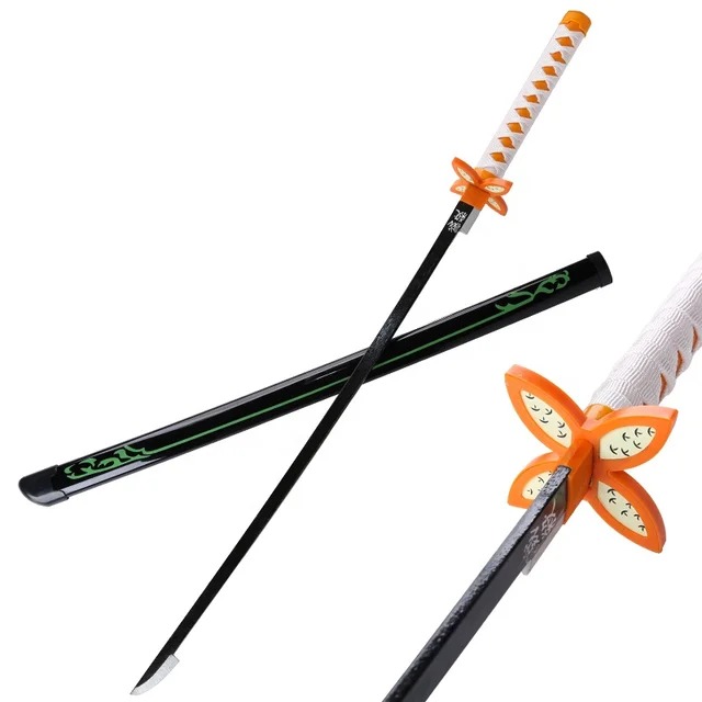 Kiếm Gỗ Cosplay Trùng Trụ Kochou Shinobu - Kimetsu No Yaiba