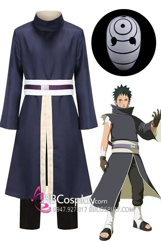 Bộ Đồ Hóa Trang Uchiha Obito Naruto Costume