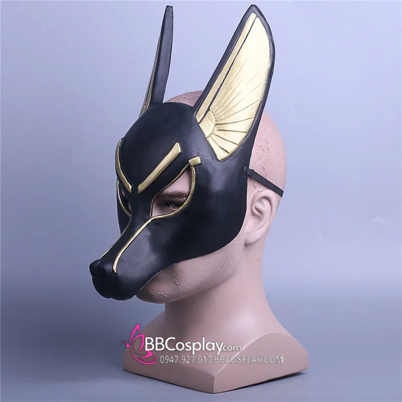 Mặt Nạ Thần Anubis - Mặt Nạ Ai Cập