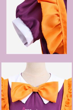 Đồ Maid Cam Phối Tím - Maid Bí Ngô