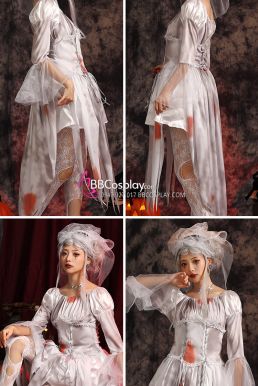 Trang Phục Cô Dâu Của Quỷ Bigsize Cho Nam Hoá Trang Lễ Hội Halloween
