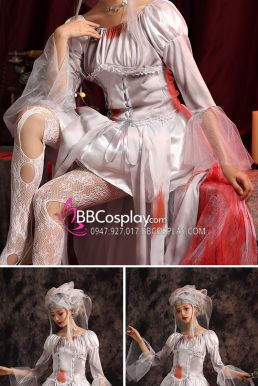 Trang Phục Cô Dâu Của Quỷ Bigsize Cho Nam Hoá Trang Lễ Hội Halloween