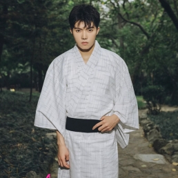 Nagagi Trắng Vân Sọc Thắt Lưng Đen