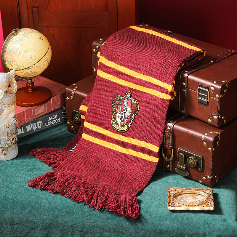 Khăn Choàng Cổ Thi Đấu Trường Hogwarts - Nhà Godric Gryffindor Dài 175Cm X 25Cm