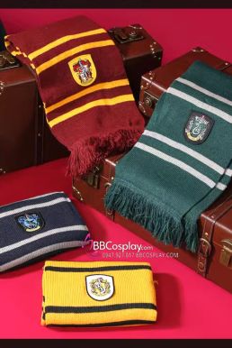 Khăn Choàng Cổ Thi Đấu Trường Hogwarts - Helga Hufflepuff Dài 175Cm X 25Cm