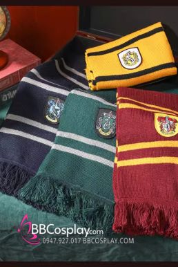 Khăn Choàng Cổ Thi Đấu Trường Hogwarts - Helga Hufflepuff Dài 175Cm X 25Cm