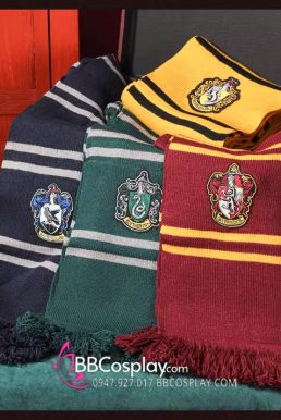 Khăn Choàng Cổ Thi Đấu Trường Hogwarts - Helga Hufflepuff Dài 175Cm X 25Cm