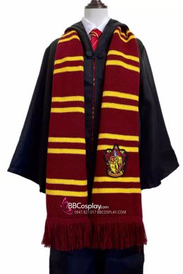 Khăn Choàng Cổ Thi Đấu Trường Hogwarts - Helga Hufflepuff Dài 175Cm X 25Cm