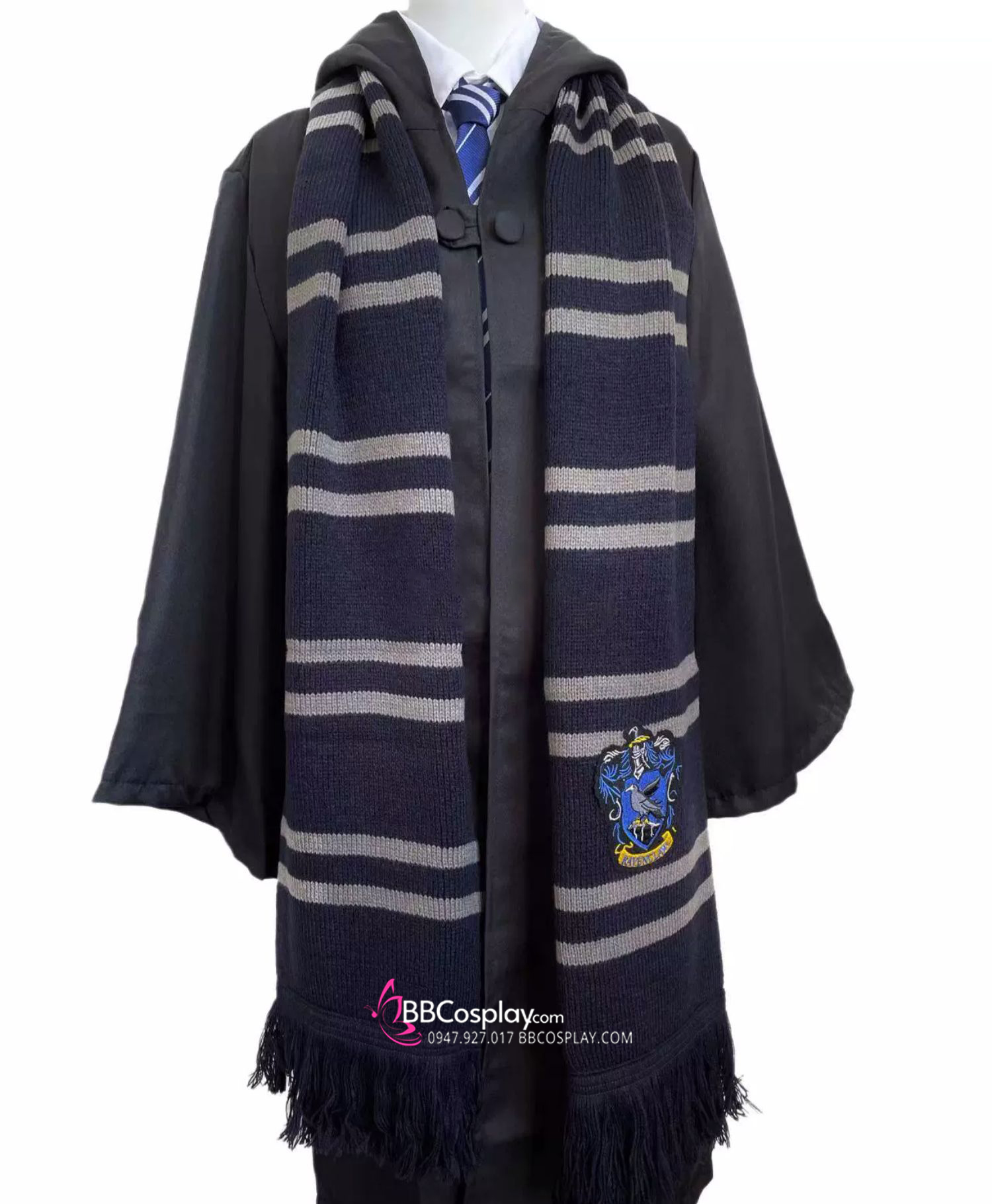 Khăn Choàng Cổ Thi Đấu Trường Hogwarts - Helga Hufflepuff Dài 175Cm X 25Cm