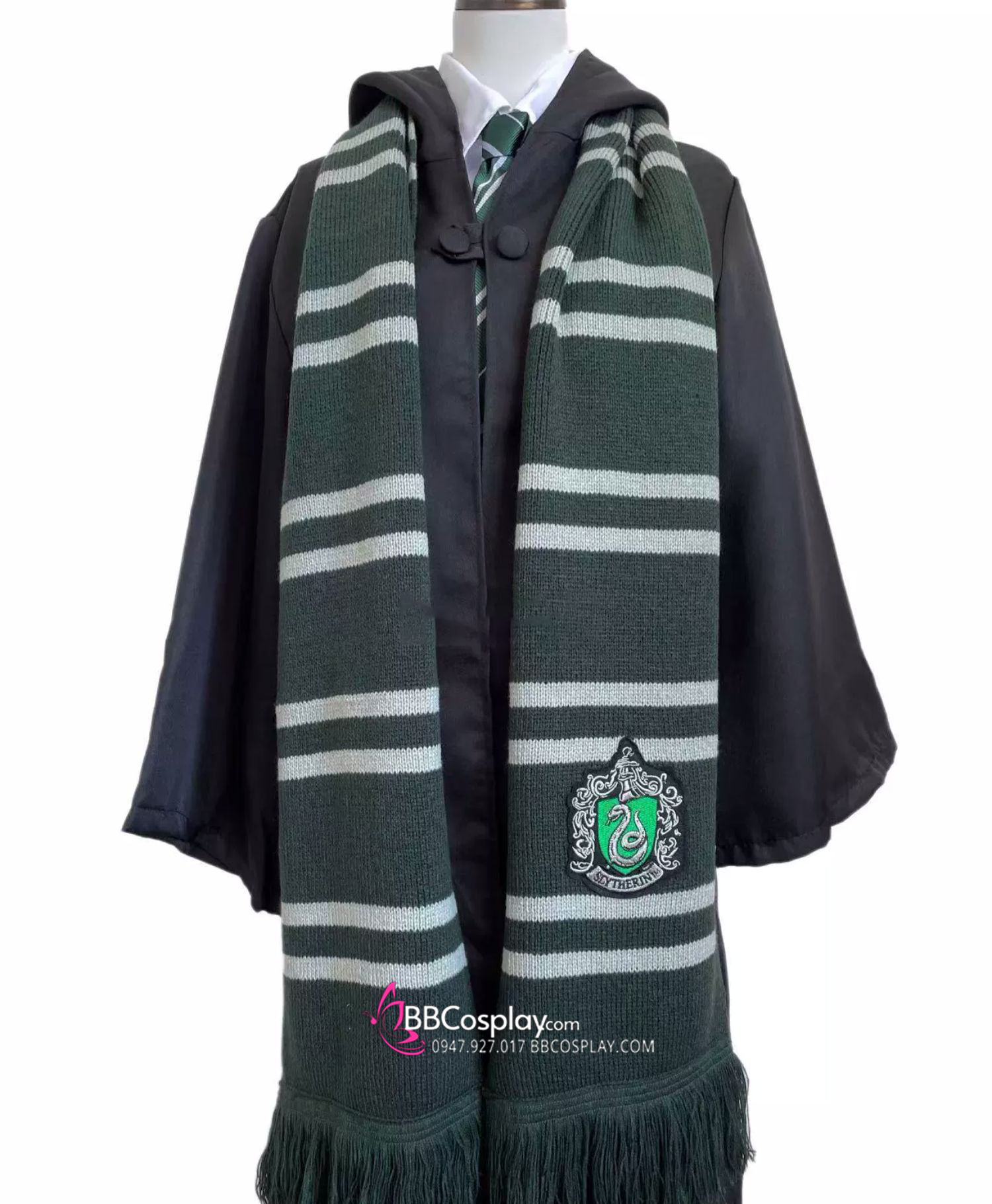 Khăn Choàng Cổ Thi Đấu Trường Hogwarts - Helga Hufflepuff Dài 175Cm X 25Cm
