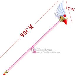 Quyền Trượng Mỏ Chim Kim Loại 90Cm - SAKURA Thủ Lĩnh Thẻ Bài