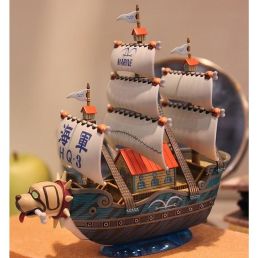 Mô Hình Tàu Hải Quân Garp'S Warship One Piece 08 Tự Lắp Ráp