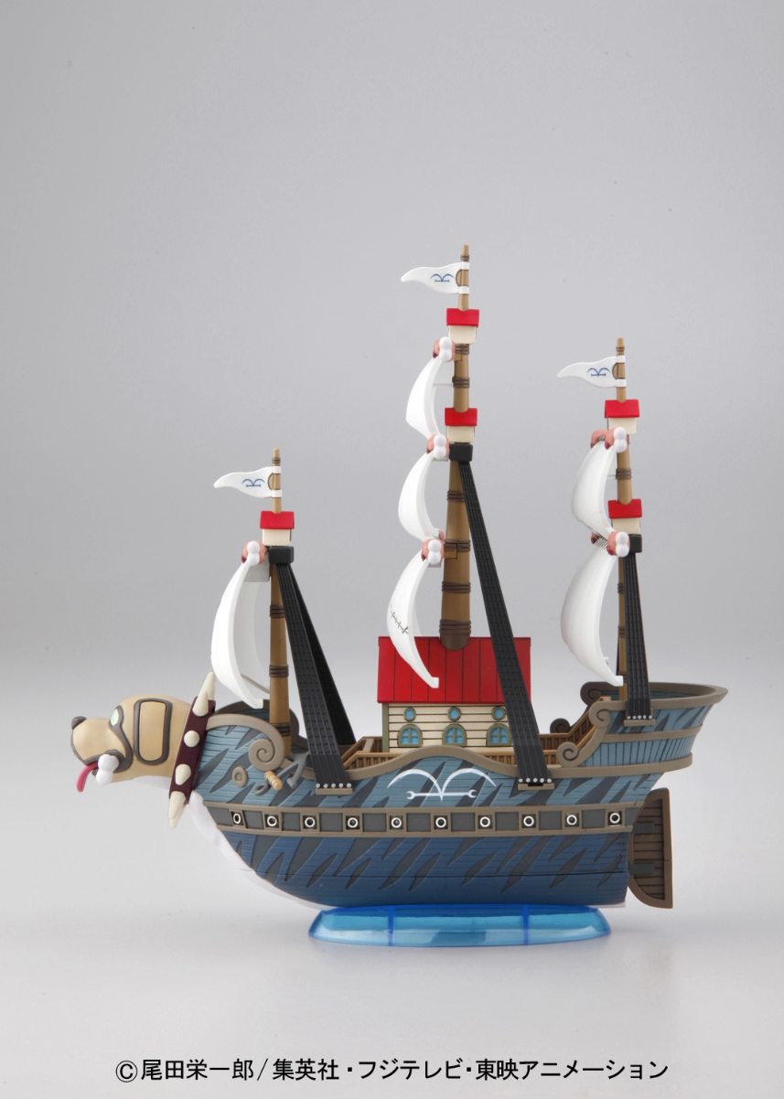 Mô Hình Tàu Hải Quân Garp'S Warship One Piece 08 Tự Lắp Ráp