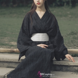 Yukata Kuro Cho Nữ