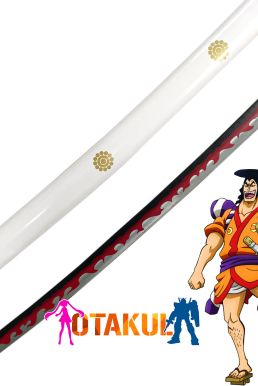 Kiếm Gỗ Phong Thủy Nhật Bản Enma Trắng Của Oden One Piece