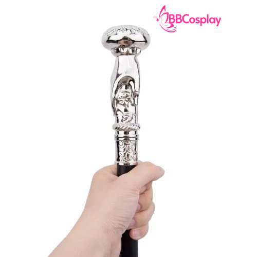 Gậy Quý Tộc Kim Loại Đầu Bàn Tay