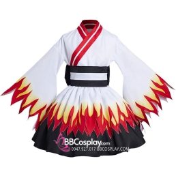 Đồ Cosplay Viêm Trụ Rengoku Kyoujurou Nữ