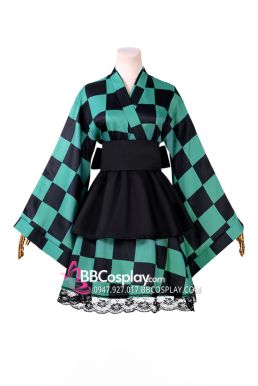 Đồ Cosplay Kamado Tanjiro Nữ 3